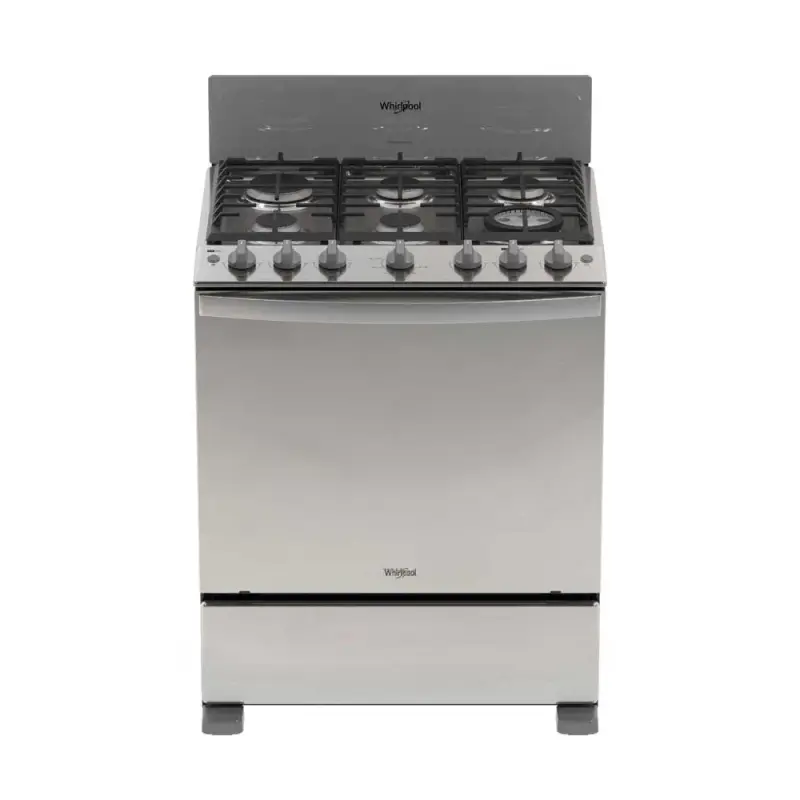 ESTUFA A GAS WHIRLPOOL DE 30" CON HORNO XPERT AIR FRY LWFR5050